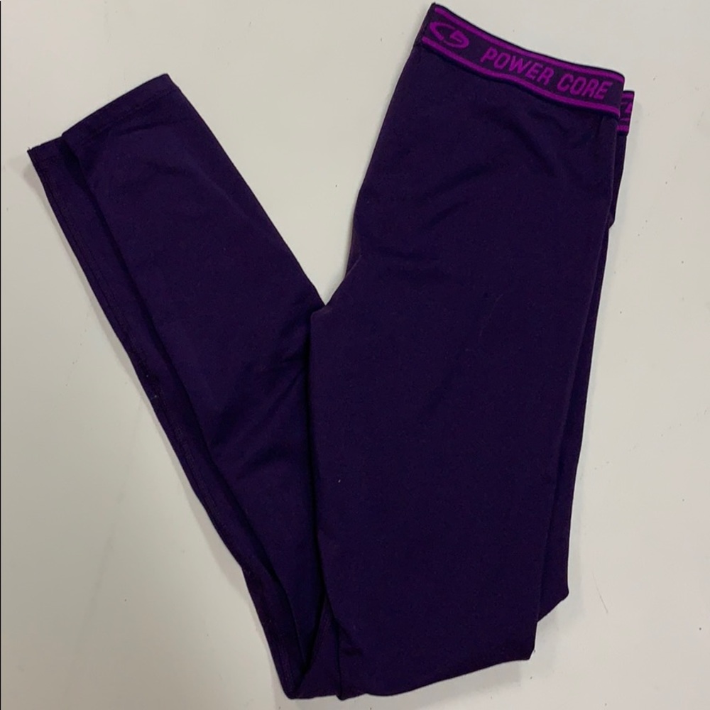 Power Core by champion fleece lined leggings small
